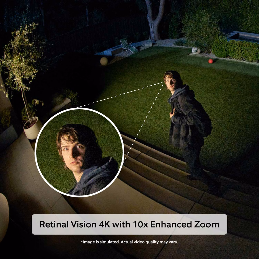 Spotlight Cam Pro (neuestes Modell) mit Retinal 4K