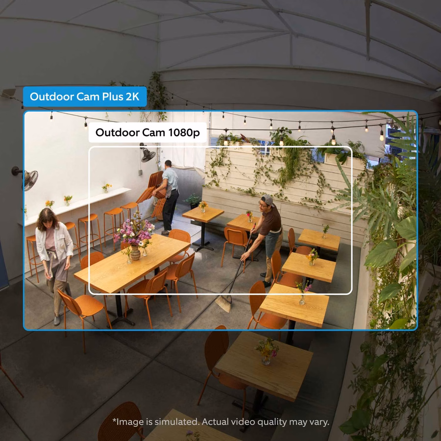 Outdoor Cam Plus – mit Retinal 2K