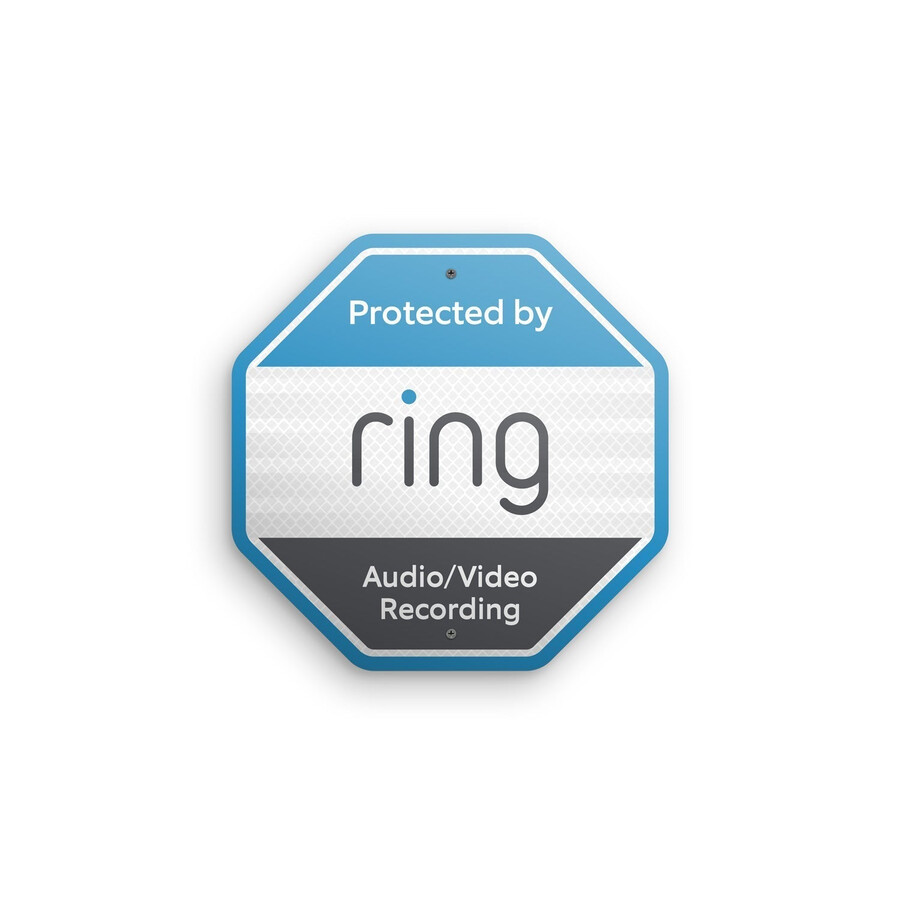 türschild von ring security