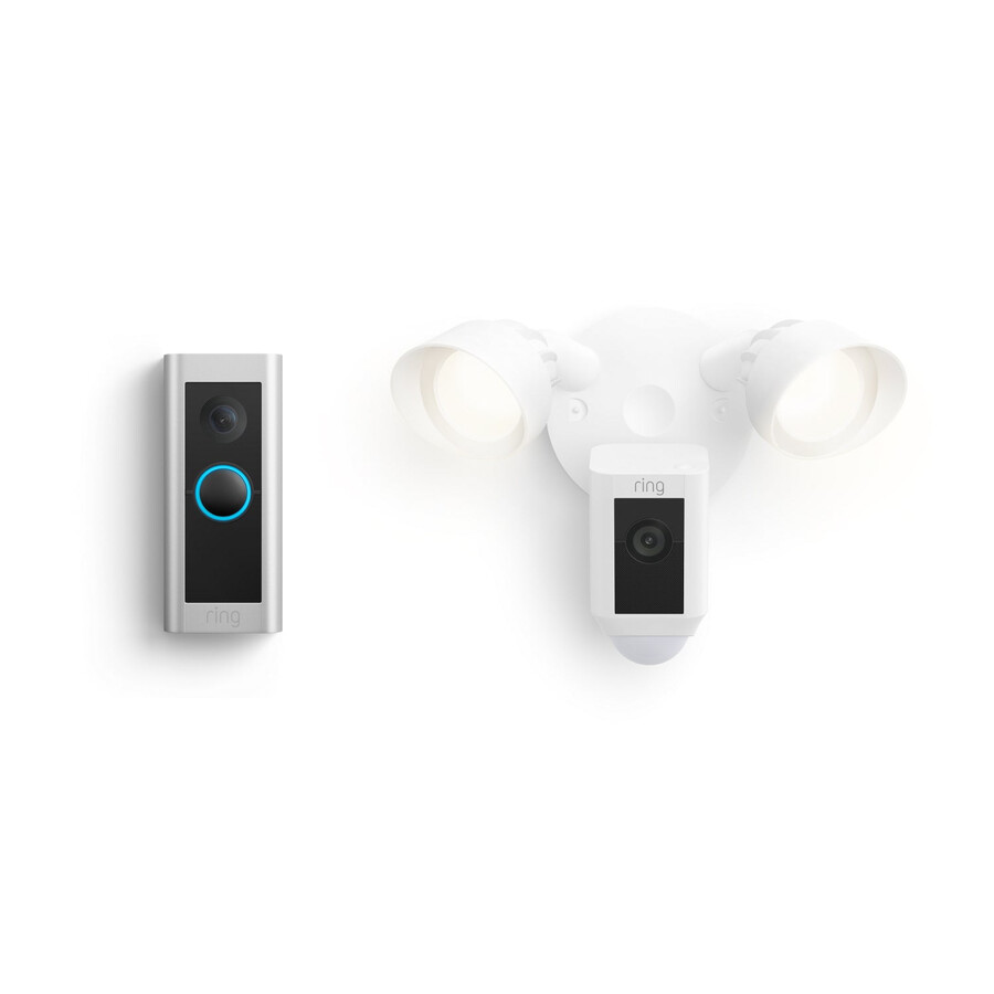 wired doorbell pro video doorbell pro 2 floodlight cam wired plus bundle