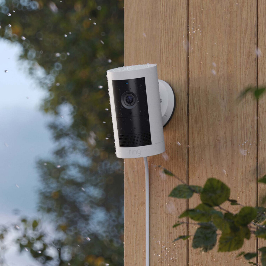 outdoor-kamera plus plug-in schwenk-neige-innenkamera