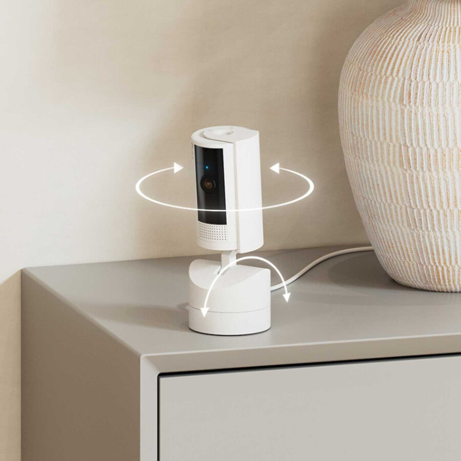 outdoor-kamera plus plug-in schwenk-neige-innenkamera