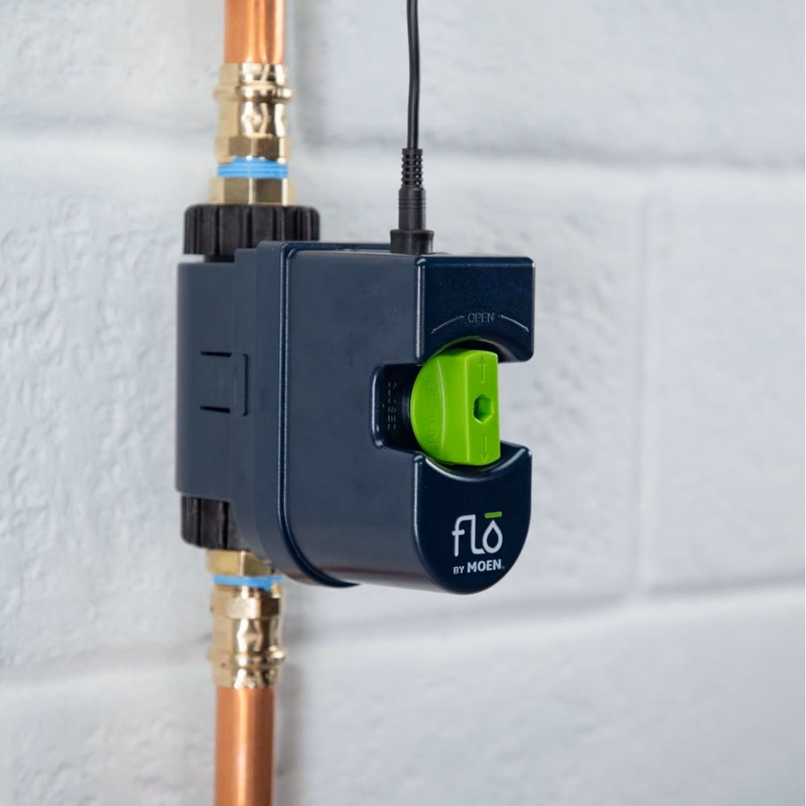 Flo by Moen 3/4-Zoll Smart Water Shutoff funktioniert mit Ring