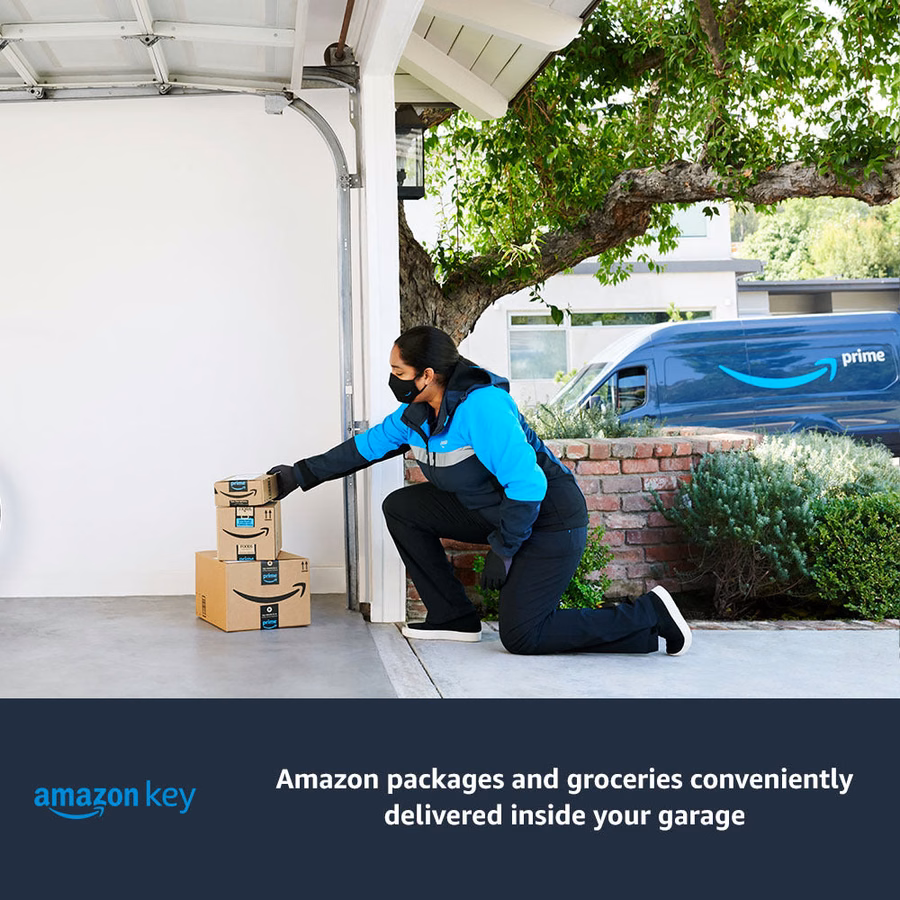 Die Chamberlain® Smart Garage®-Steuerung funktioniert mit Ring